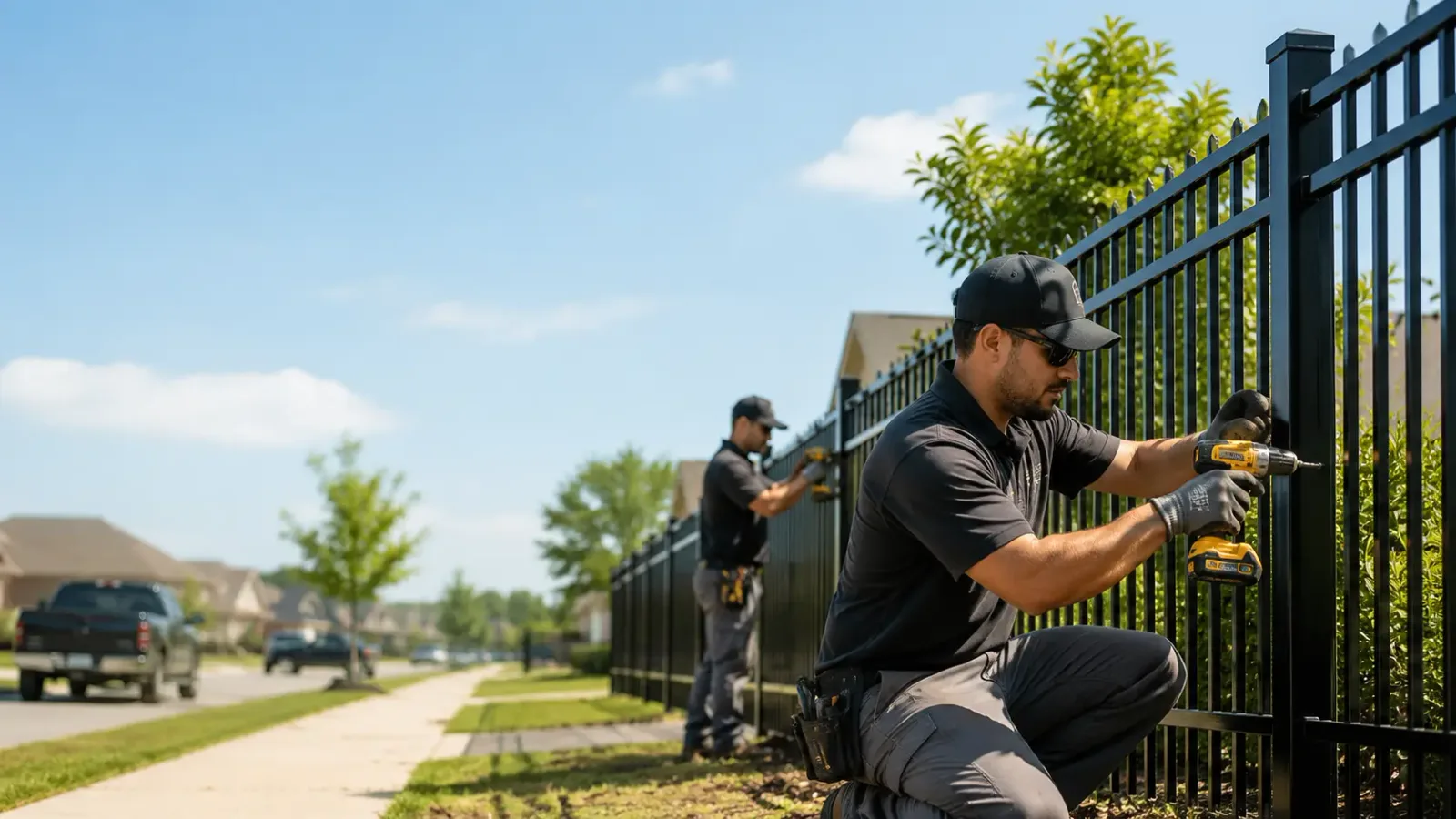 Metal Fence Installation in Arlington, IL